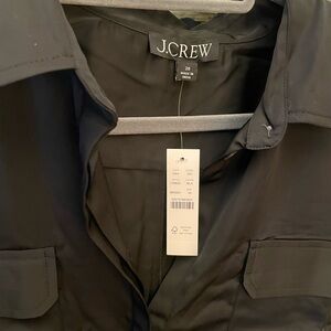 J. Crew Black Shirtdress